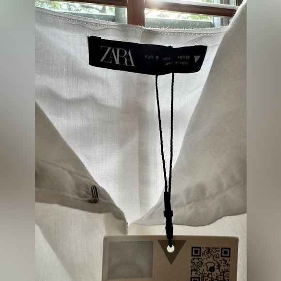 Eyelet pleated mini summer dress by Zara🕊️🍦- size S - *NWT* ss 2024 collection - Picture 8 of 11